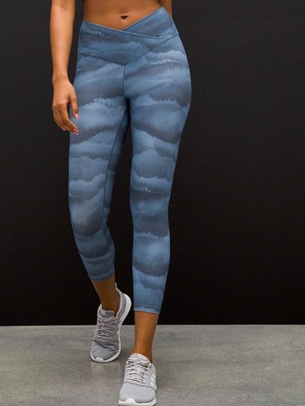 NWT SOMA WKND 24/7 Crop Legging High Rise Women’s SZ XL in Balanced Blue